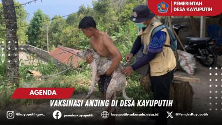 VAKSINASI ANJING DI BANJAR DINAS MELAKA